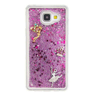 

Dynamic Quicksand Glitter Liquid Soft TPU Case Cover For SAMSUNG A510