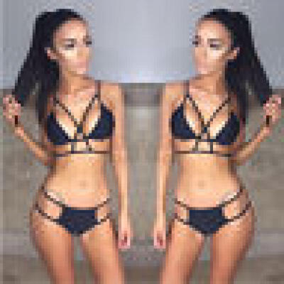 

Womens Bikini Set Bandage Push-Up Padded Swimwear Swimsuit Bathing Brazilian UK