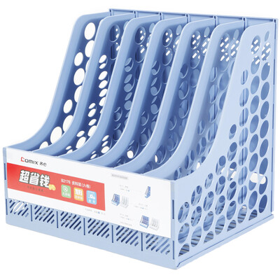 

Comix B2176 solid six series file bar file box file frame blue office stationery