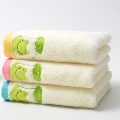 

Vogue Jieyu cotton towel gift box filled pond moonlight adult towel 2 loaded 33 * 72cm powder + yellow