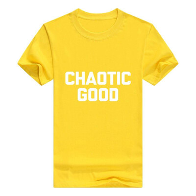 

Chaotic Good Men T-Shirt Funny Saying Sarcastic Novelty Humor