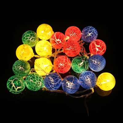 

BRELONG LED String Cracked Ball Festival Party Decoration String Lights 20LED