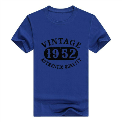 

1952 Vintage 66 Years Old 66th B-Day Birthday Gift Mens T-Shirt