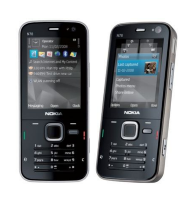 

Original Nokia N78 3G GPS Phone