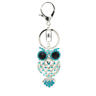 

Crystal Piercing Owl Charms Twinkle Night Owls Phone Case Straps Shining Rhinestones Keychain Glittered Diamonds Pendant Jewelery