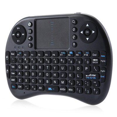 

iPazzPort KP - 810 - 21 24GHz Mini I8 Multifunction Portable Wireless QWERTY Keyboard with Touchpad Mouse