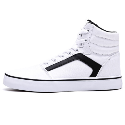 

Anta (ANTA) Women's shoes 92718906-1 Women's simple fashion canvas shoes Campus wind anti-skid wear casual shoes Anta white / black 37.5