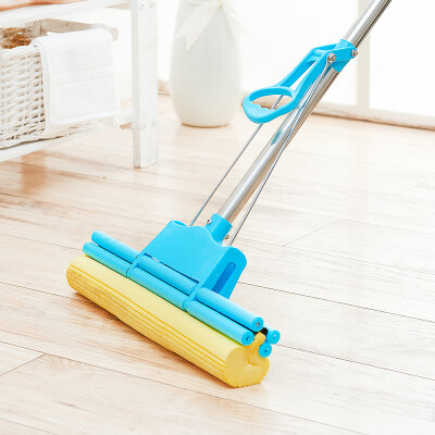 

ShuangQing ShuangQing cotton mop double roller squeeze water mop stainless steel rod SQ-2802