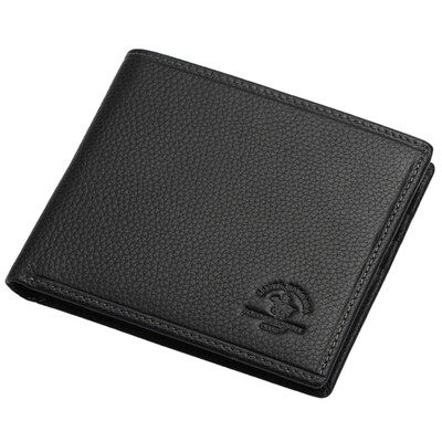 

St Paul&39s men&39s wallet leather cross section first layer leather wallet Europe&the United States fashion business casual men&39s wallet men