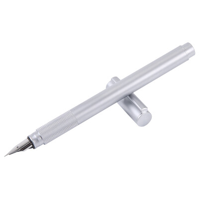 

Chenguang  & G excellent single-loaded 038mm silver metal pen AFPY1701