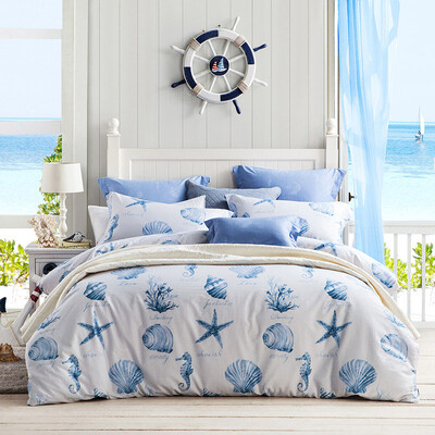 

LOVO cotton print cotton bed setbed kit duvet coverbed sheetpillowcase