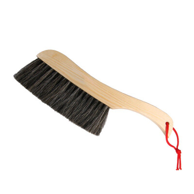 

Jingdong Supermarket Jiebi Shi wood large natural mane bed brush desktop sweep dust cleaning brush clean brush 6028