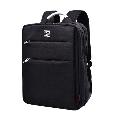 

Bean the eyebrows shoulder men and women business casual nylon 15.6 inch notebook backpack G00284 gray