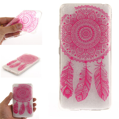 

Rose wind chimes Pattern Soft Thin TPU Rubber Silicone Gel Case Cover for Lenovo S90