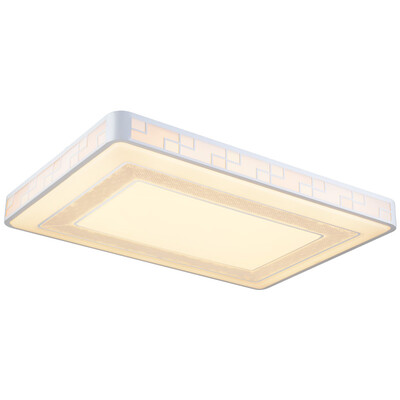 

Three male aurora led ceiling lamp Yu Xuan modern simple rectangular rectangular living room lights 72W Promise light white
