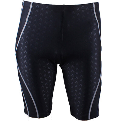

YINGFA YINGFA swim trunks leisure five points men&39s trousers imitation shark skin Slim knee swim trunks Y3028 black XXL