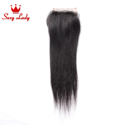 

Annabelle Hair Best Peruvian Closure Middle / Free Part Peruvian Straight Lace Closure Unprocessed 100% Human Hair Closure Piece