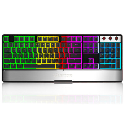 

Ergonomic design wired gaming keyboard LED backlight USB powered desktop computer computer peripherals