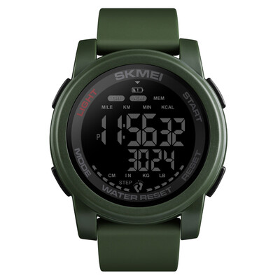 

SKMEI 1469 Analog Digital Watch Man Sport Watch 50M Waterproof Tracker Pedometer Monitor Calories Monitor Smart Bracelet Fashion A