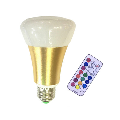 

OMTO E27 10W A19 Timing Remote Controller RGBW Color Changing LED Light Bulbs