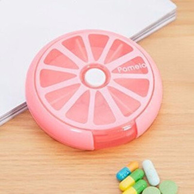 

Outdoor Weekly 7 Compartments Fruit Pill Box