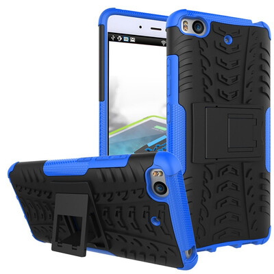 

Fivice Xiaomi 5s Mi5s Case TPU anti-fall tire pattern back clip bracket phone case