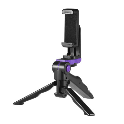 

Universal Mini Phone Tripod Stand Handheld Grip Stabilizer with Adjustable Smartphone Clip Holder Bracket for iPhone 7 Plus766