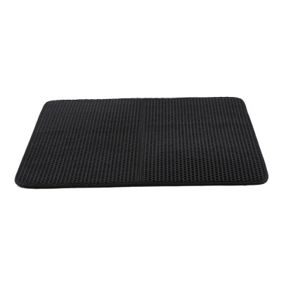 

Cat Litter Mat Cat Litter Trapping Mat Honeycomb Double Layer Design Waterproof Urine Proof for Cat Litter Box