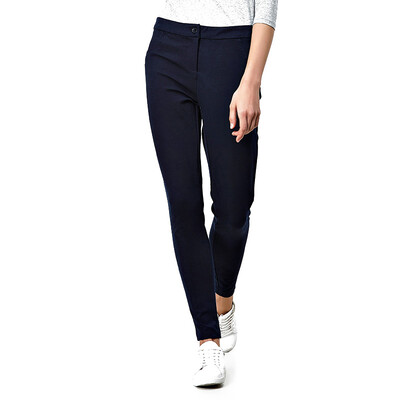 

UR Women's fashion vitality Slim wild elastic casual pants Leggings YU33R6AN2000 Deep blue S