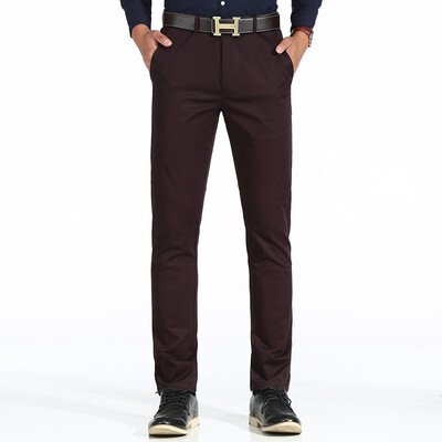 

Playboy PLAYBOY casual pants men's business casual pants Slim straight trousers 16042PL018 dark blue 40