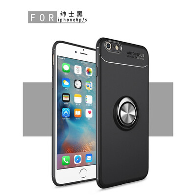 

Fivice iphone 6S plus case TPU metal ring shell magnetic bracket soft shell