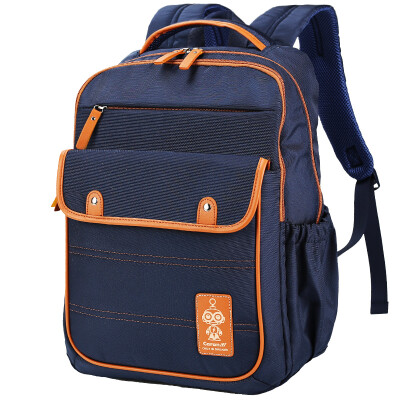 

Cara sheep (Carany) shoulder bag primary and secondary schoolbags Korean version of the male and female students large capacity leisure travel backpack big high school students minus the bag CX5723 navy