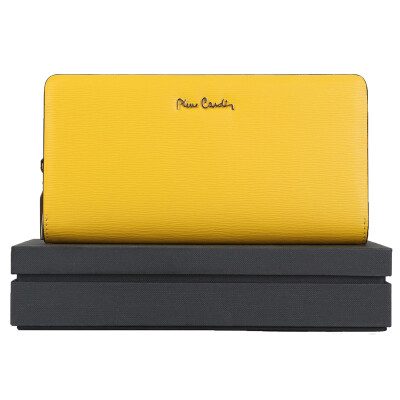 

Pierre Cardin pierrecardin ladies wallet noble&elegant long wallet wallet wild ladies handbag CEA698111I yellow