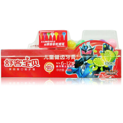 

Shu пассажирский Baby (sakykids) Glister зубная паста для детей 6-12 лет (Lime) 60G старой и новой упаковки случайных волос