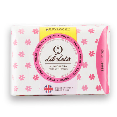 

Lil-lets Lil-lets strong absorption of dry mesh lengthened sanitary napkins 8