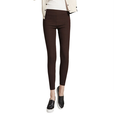 

Antarctic Nanjiren Slim Nine Pants Pants Women&39s High Waist Wear Leggings Coffee M 16068