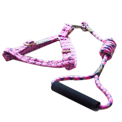 

DOG Helios dog rope traction rope chest back set  code large dog for HELE0022-9- cherry powder