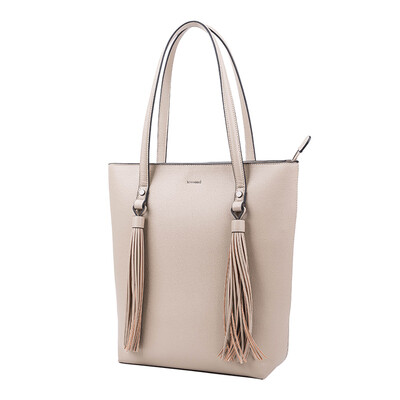 

Texwood shoulder bag female PU imitation leather new Europe and the United States oblique across the package female handbag female bag tassel female package Tuo Tu package female models female package BK6J0022-07 khaki