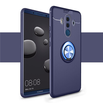 

Fivice Huawei Mate 10 Pro case TPU metal ring shell magnetic bracket soft shell