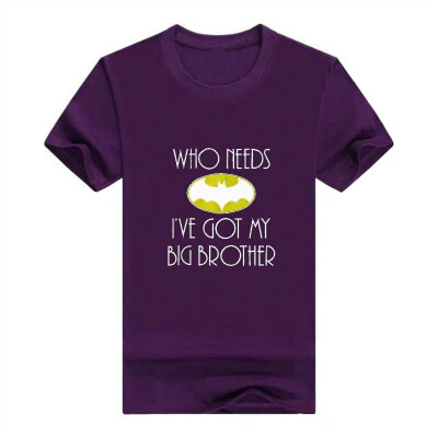 

Who Needs Batman Big Brother Funny Nerd Cute Hero Romper Men T-Shirt