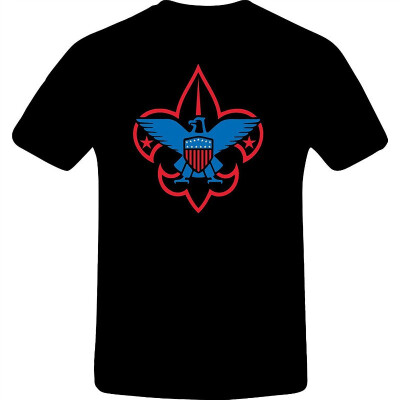 

Boy Scouts Best Quality Custom Tshirt BLACK