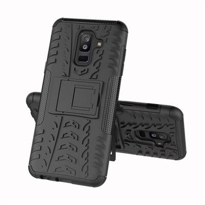 

Fivice Samsung a6 plus 2018A9 Star Lite Case TPU anti-fall tire pattern back clip bracket phone case
