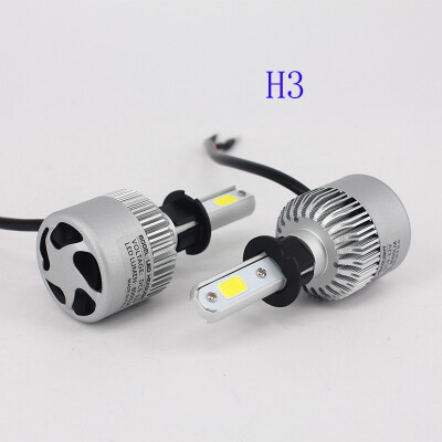 

1pair 12V 72W Car LED Headlamp Bulb Spotlight Headlight 6000k high brightness H4 H7 H11 9005 H1 H3 Car Fog Lights Work Head Lamp