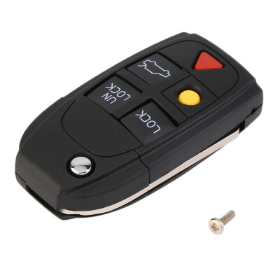 

5 Button Remote Case Fob Flip Key Shell fit for VOLVO S60 S80 V70 XC70 XC90