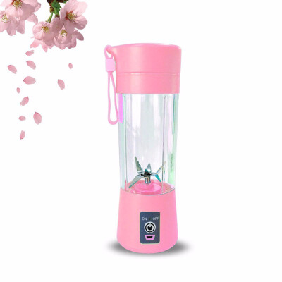 

Outdoor Portable Juicer Bottle Personal Blender USB Charger Fruit Mixing Machine