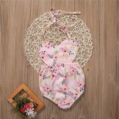 

Newborn Baby Girl Kid Bodysuit Floral Romper Jumpsuit Outfit Playsuit Clothes