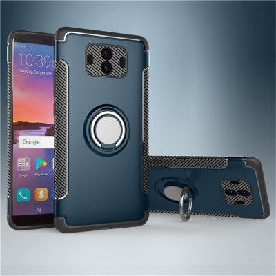 

Fivice Huawei Mate 10 case PC metal ring shell magnetic car bracket TPU phone case