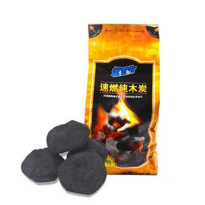 

Tour four charcoal charcoal outdoor quick-burning mechanism charcoal ball smoke-free barbecue carbon 6 pounds