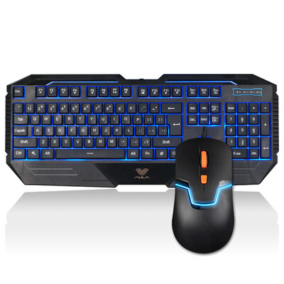 

Tarantula (AULA) Prey сшитый костюм с подсветкой проводная USB мышь клавиатуры и мыши Black Edition