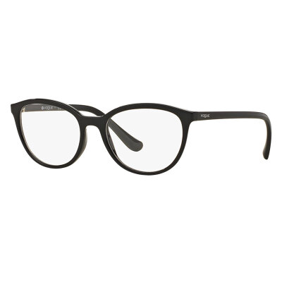 

VOGUE Vogel Light Streamer Series Eyeglasses Fashion Elegant Black Frame Full Frame Optical Frame VO5037D W44 53mm